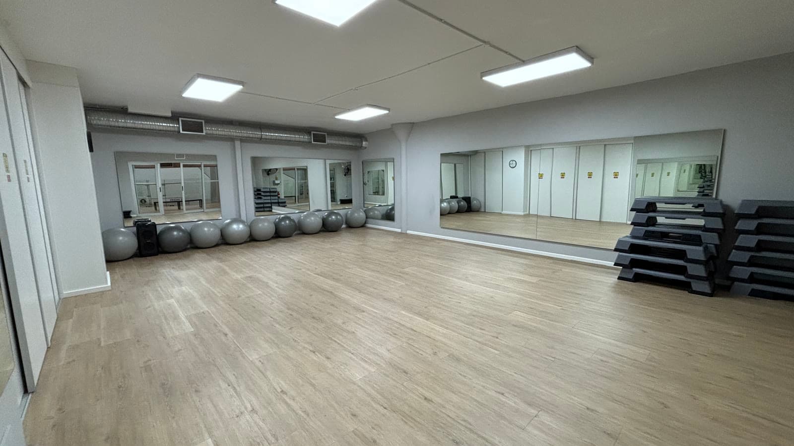 Group training class at The Gym, Worcester