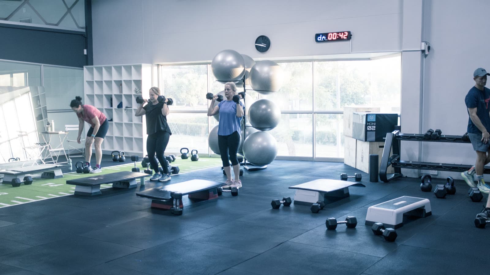 New You group training class at The Gym, Worcester